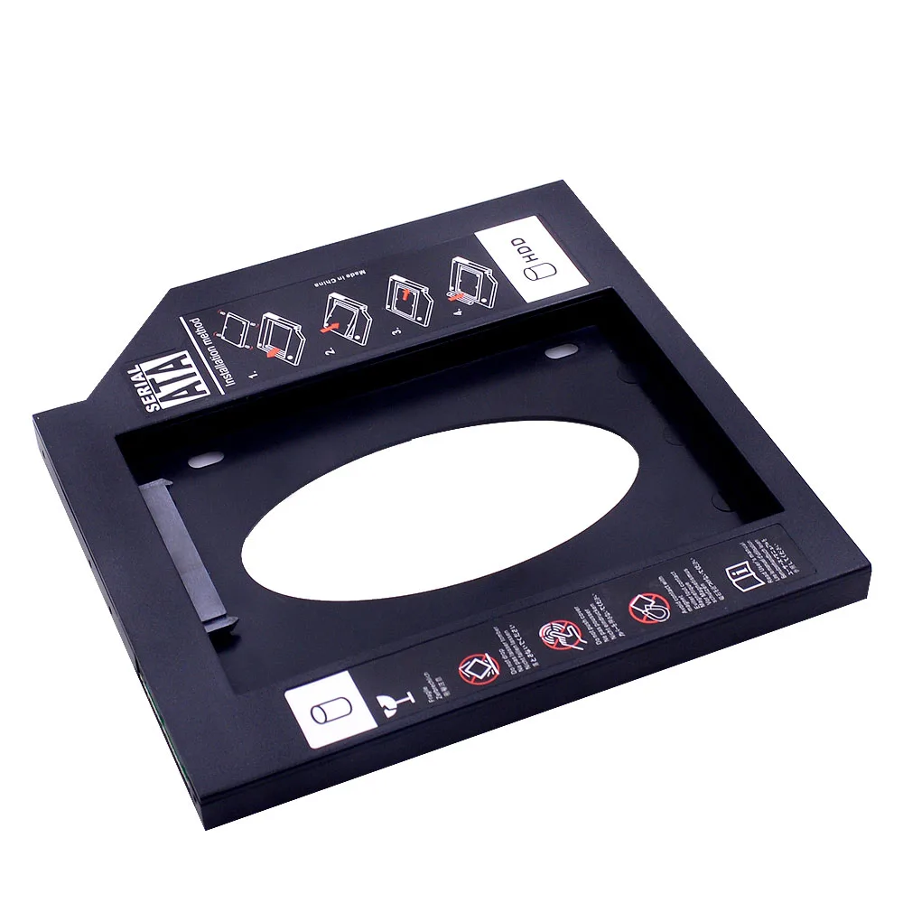 CHIPAL Универсальный SATA 3,0 2nd HDD Caddy 9,5 мм для 2,5 ''9 мм 7 мм SSD чехол Корпус жесткого диска для ноутбука DVD-ROM CD-ROM ODD