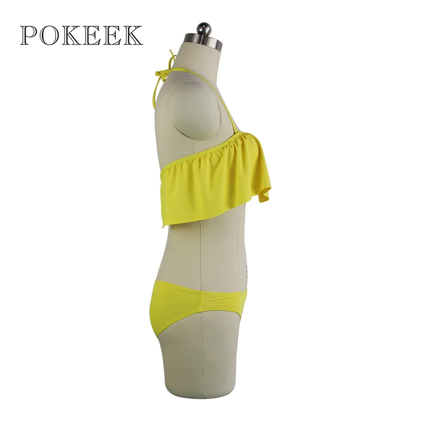 Pokeek Новинка 2017 года Купальники для малышек Для женщин купальник сексуальное