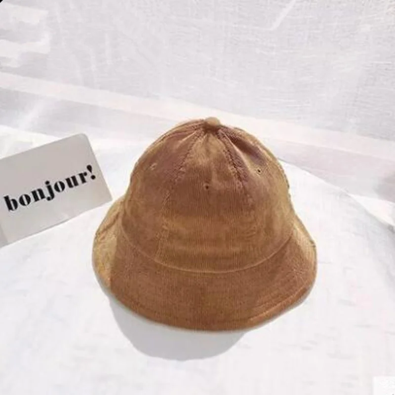 Зимние складное ведро шляпа для Для женщин с широкими полями в рыбацком стиле