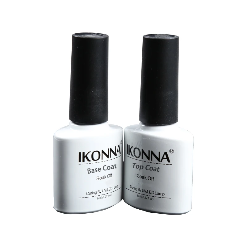 Ikonna 8 мл База reinfor УФ не вытирайте Лаки для ногтей Цвет Праймеры гель Дизайн