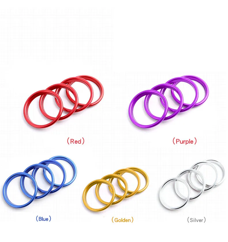 4 шт. Заглушки для воздуховыпускного отверстия из алюминиевого сплава