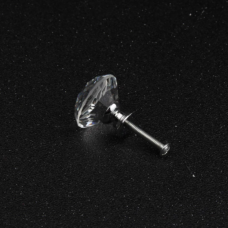 Новинка 10 шт. 30 мм Алмазный Форма дизайн с украшением в виде кристаллов Стекло
