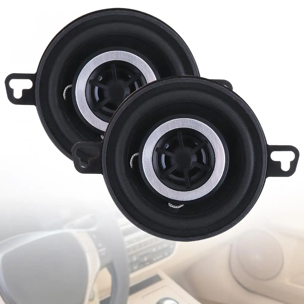 

1 Pair Durable 3.5 Inch 12V 200W Universal Car Horn with Coaxial Type and Full Frequency for Most Cars