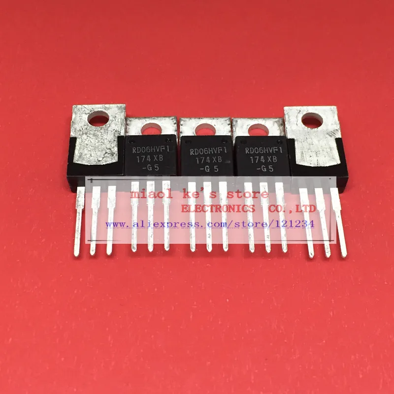 5 шт./1 лот) ; RD06HVF1 RD06HVF1-101 [12,5 в 6 Вт 13 дБ 175 МГц]-RF power MOS FET силиконовый MOSFET силовой транзистор