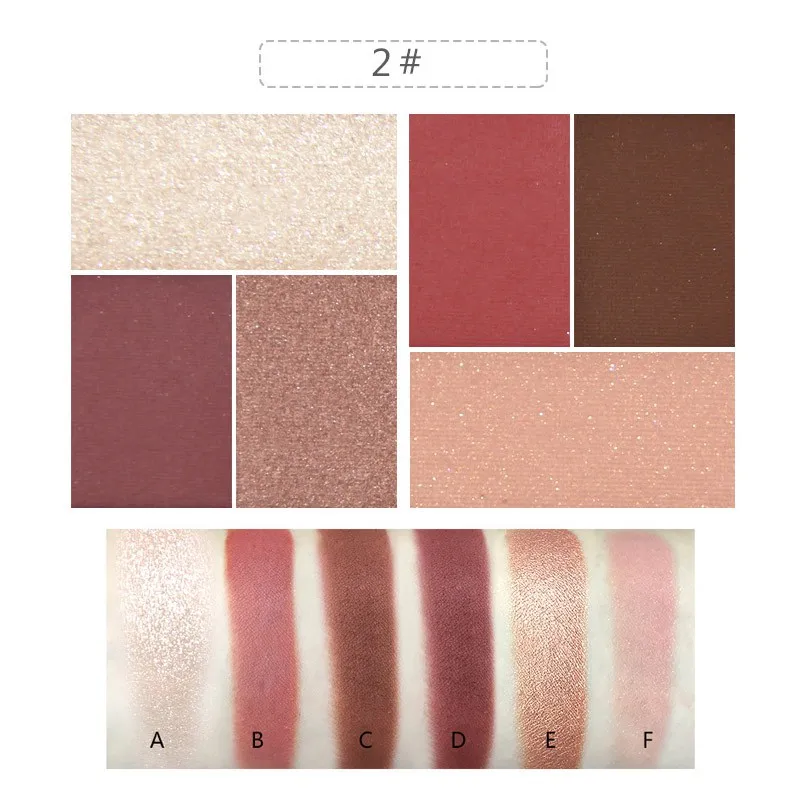 Розовая блестящая Палитра для глаз мерцающие матовые тени пигмент палитра теней