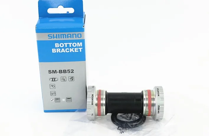 BB52 Shimano DEORE XT SLX каретка SM BB MT800pa Hollowtech II горный велосипед MT500-PA 68/73 мм BB94/BB93/BB71/BB5289.5 or92m - Цвет: BB52