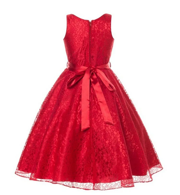 Детское кружевное платье без рукавов для мальчиков и девочек новинка лета 2017 |