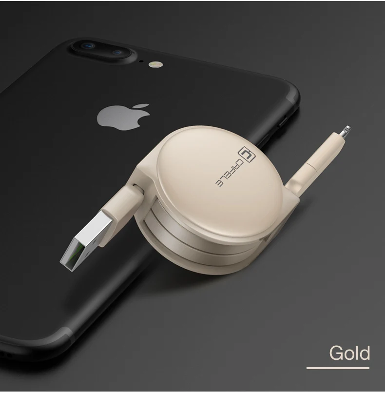 Cafele 1 м 2 в 1 USB кабель быстрой зарядки для iPhone 7 s 6 Micro Тип USB C кабель для Samsung S8 Xiaomi 6 Mi5 Кабели для мобильных телефонов