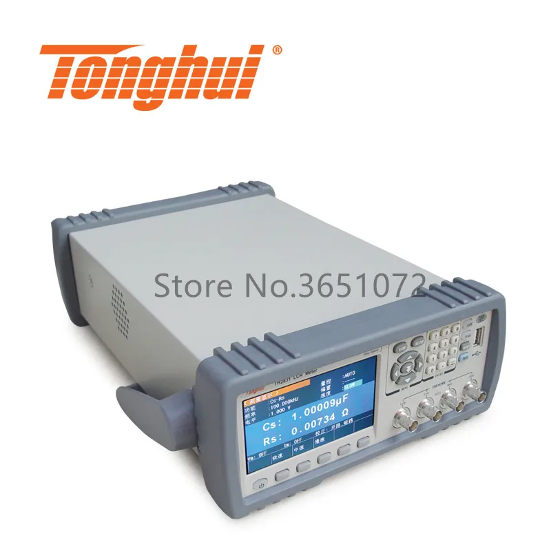 TH2831 RLC метр Китай LCR с функцией DCR 50 Гц-200 кГц 37 частотных точек 0.1% точность |