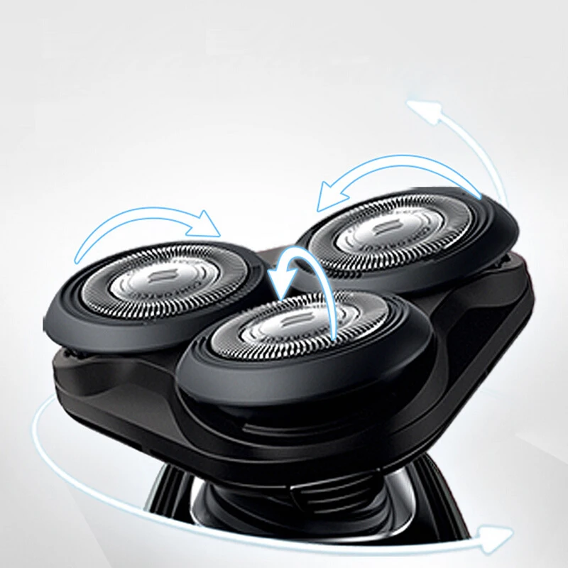 Philips электробритва S5080 роторная перезаряжаемая моющаяся Влажная и сухая электрическая бритва с 3D плавающими головками для мужчин