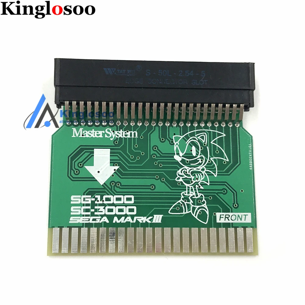 SMS2SG1000 sega Master system(Версия США) to sega MARK III(японская версия) адаптер SMS адаптер