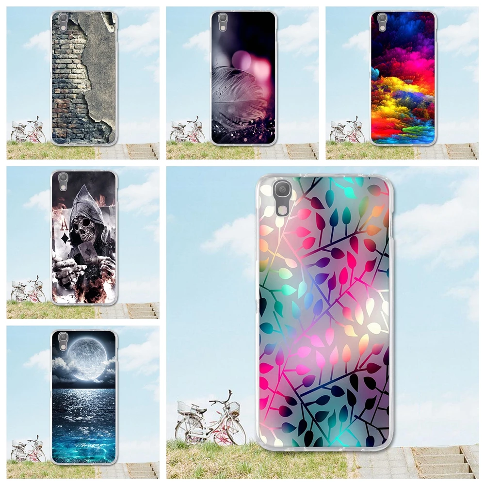 Новинка чехол с рисунком для Alcatel Idol 4 5 2 дюймов блестящий силиконовый idol мягкий
