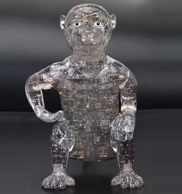 Kidpower Счастливый час головоломки хрустальные головоломки 3D животное лебедь яблоко звезда головоломка игра для мозга развивающие игрушки подарок
