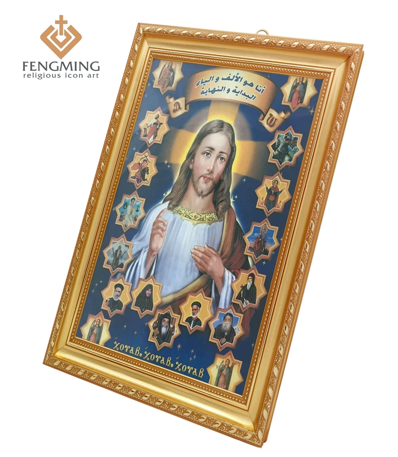 Католическая икона оптовая торговля религиозная стена украшение Иисуса Христа