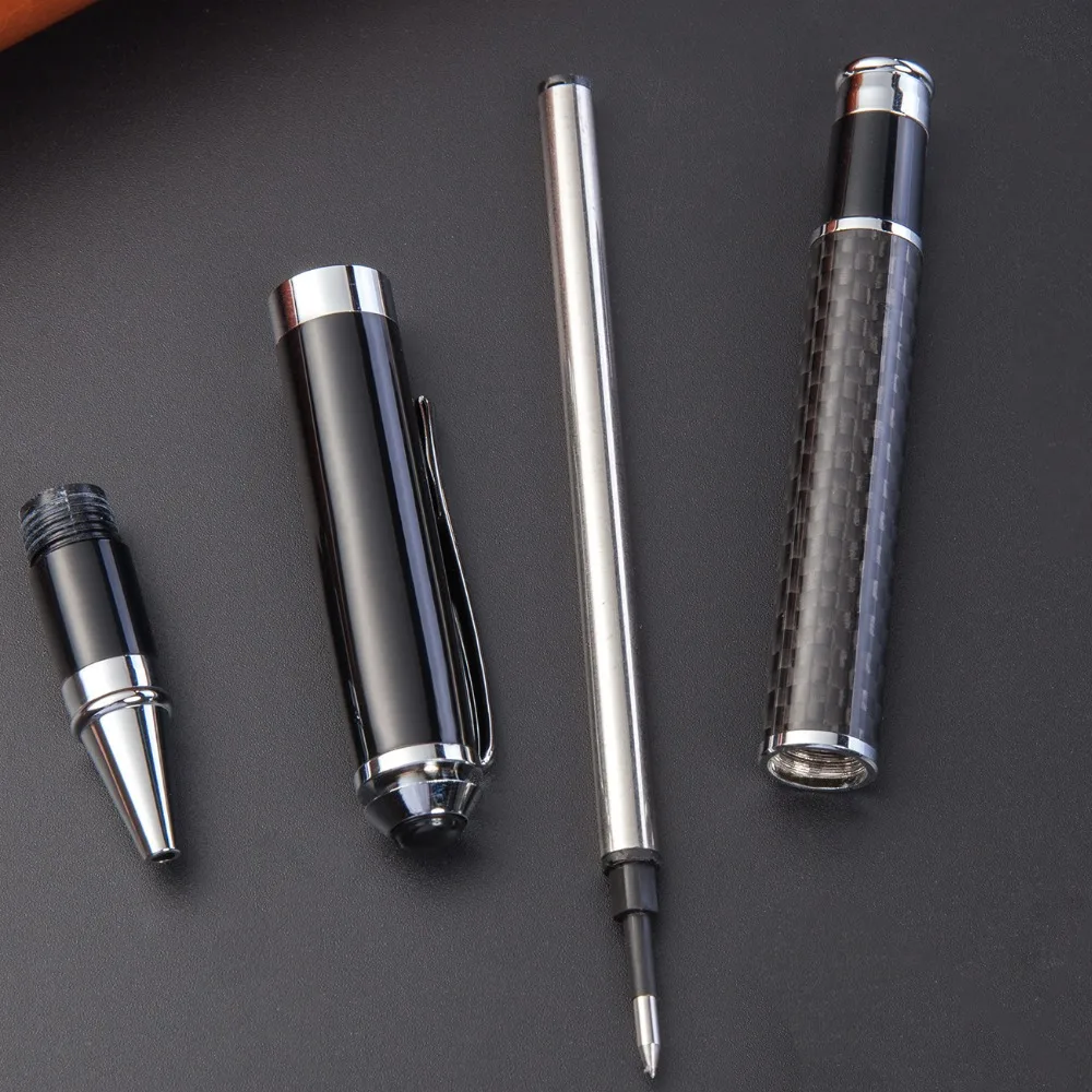 1 шт. новая простая гелевая ручка из углеродного волокна искусственные ручки