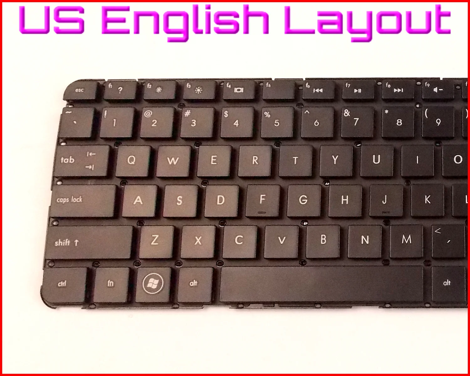 Новая английская версия клавиатуры для ноутбука HP Pavilion DV6-7200 B4T93UA DV6-7043CL (CTO) без