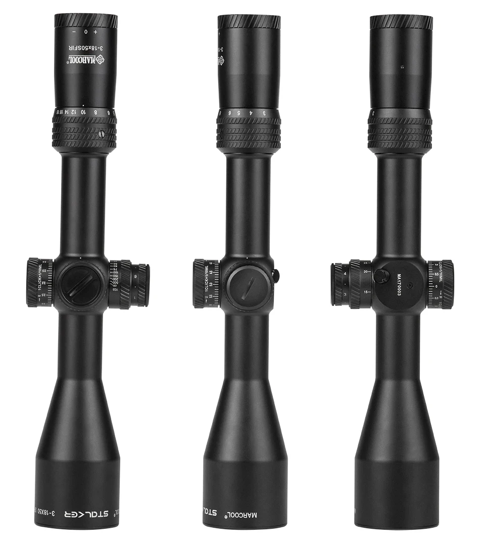 Marcool оптика Сталкер 3-18X50 FFP HD оптический дальний тактический охотничий Телескопический коллиматор Aim оптический прицел