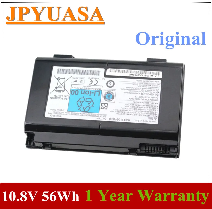7XINbox 10,8 V 56Wh FPCBP175 ноутбук аккумулятор для Fujitsu LifeBook E8410 E8420 N7010 A6210 A6220 A1220 AH550 NH570