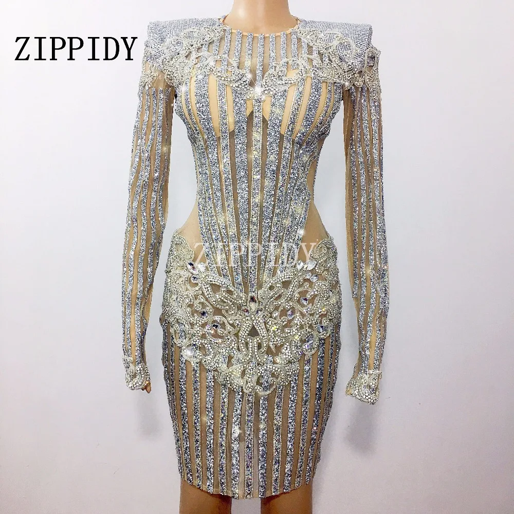 Роскошные Блестящие Кристаллы платье пояс Bling Стразы Костюм для праздника певица