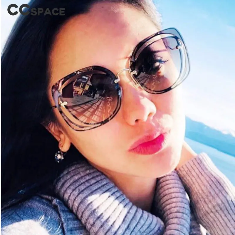 Полые Квадратные Солнцезащитные очки для мужчин и женщин Кошачий Глаз Модные