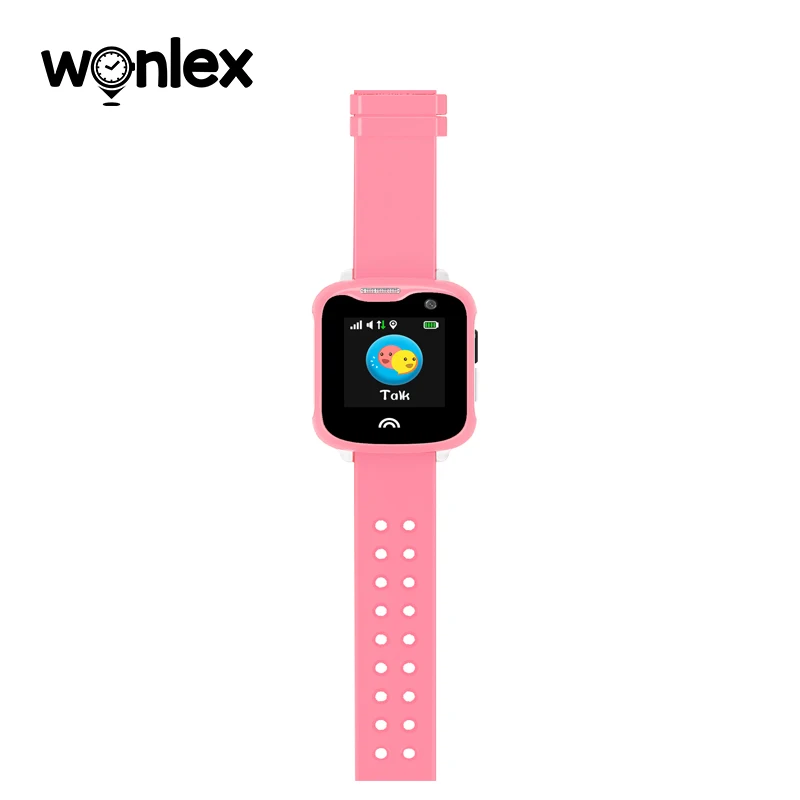 Wonlex новые KT05 Детские настоящие водонепроницаемые IP67 плавательные часы SOS gps GSM Wifi камера 1,33 дюймов ips сенсорный экран спортивные умные часы