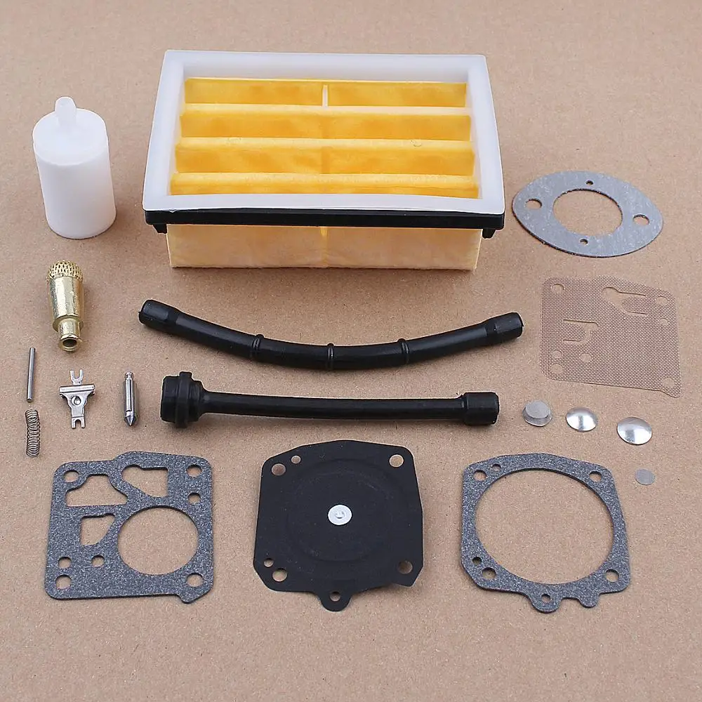 Carburetor Repair Kit Air Fuel Filter For Tillotson Husqvarna 268 272 272XP Chainsaws Spare Parts 503447203 Replacement | Инструменты