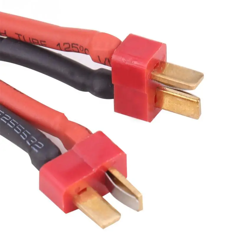 T Plug 2 штекера к 1 гнездовая мощность 11 5 см кабель силиконовый провод для 6S Lipo