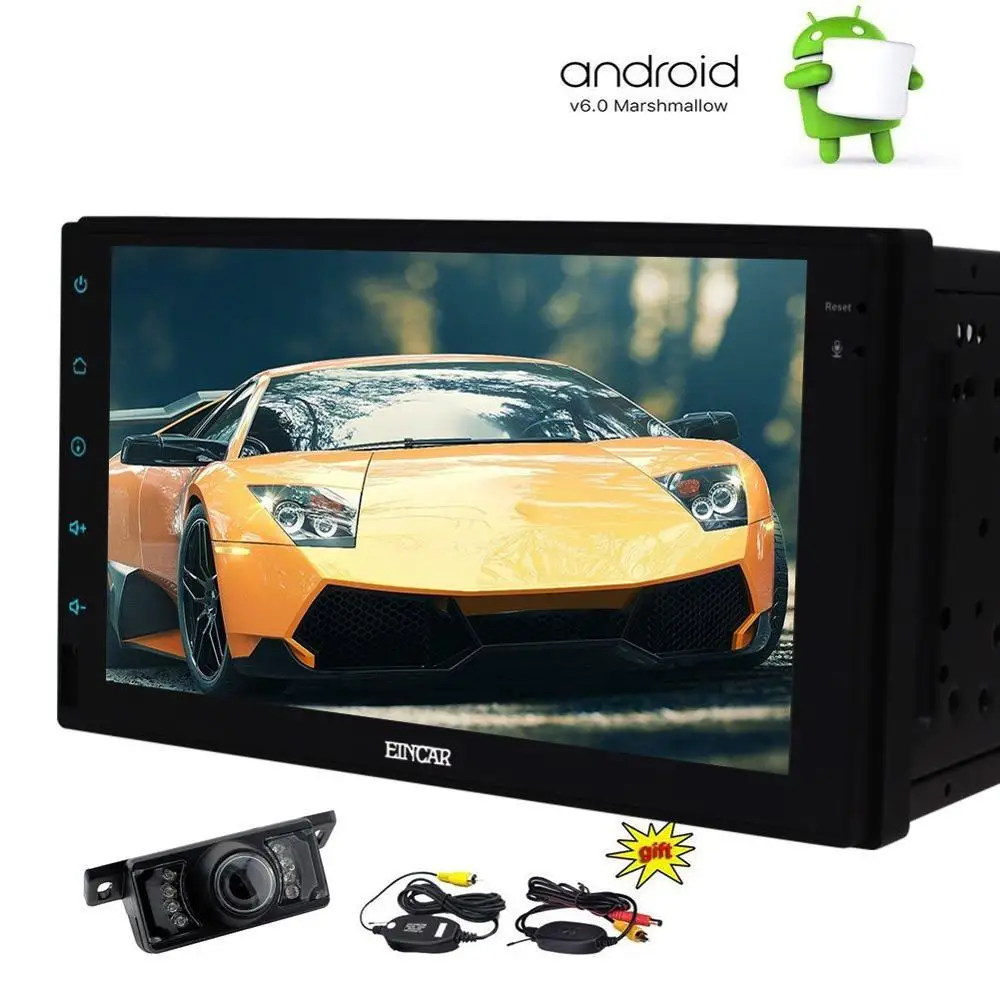 Android 6 0 Автомобильный видеоплеер в консоль рулевое колесо автомобильный стерео gps