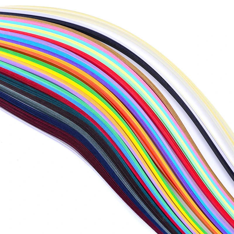 Бумага для квиллинга сделай сам бумага оригами разных цветов ширина 7 мм/10 мм