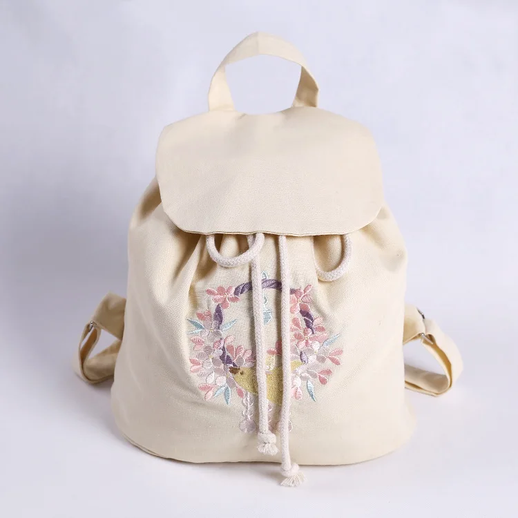 Цветочная вышивка 3 предмета в комплекте женские китайский Стиль Ruqun винтажном