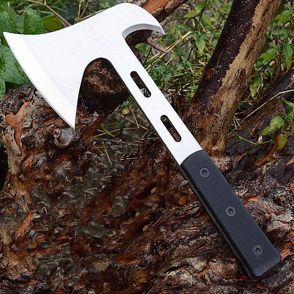 

Топорик, нож ручной топор из тонкой стали, режущее оружие, измельчитель полевых дров, нож для резки семейного дерева, мини-топор для защиты.