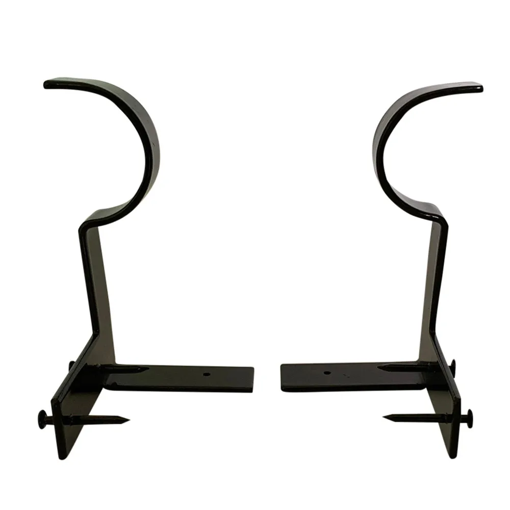 Одиночные подвесные держатели для штор кронштейн в рамку окна занавеска стержня