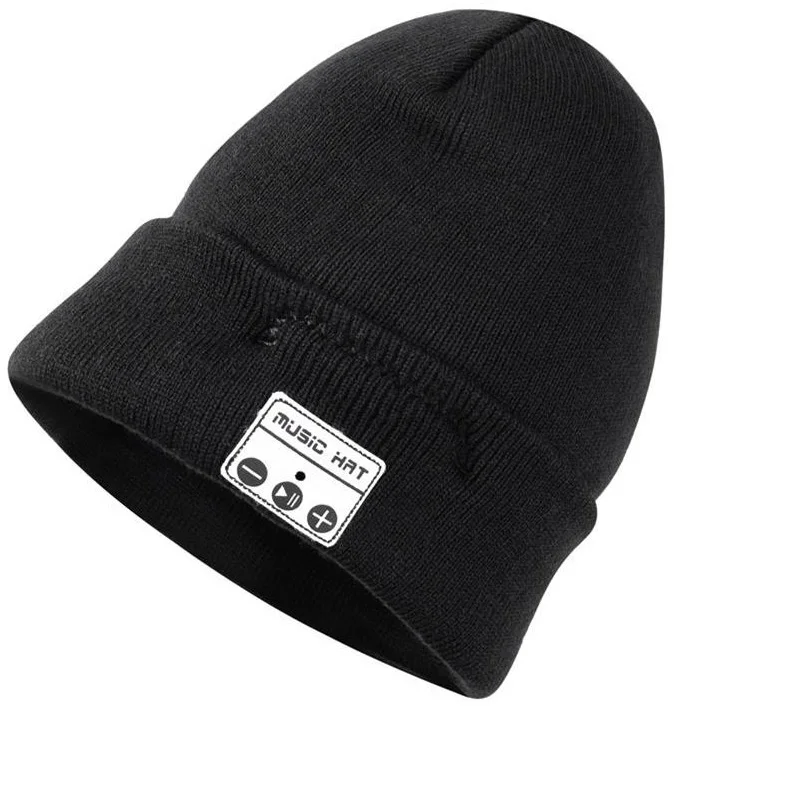 Fashion Bluetooth Beanie Music Hat with Speaker Wileless Bluetooth Headphone Headset Earphone Smart Hat+Touch Screen Gloves