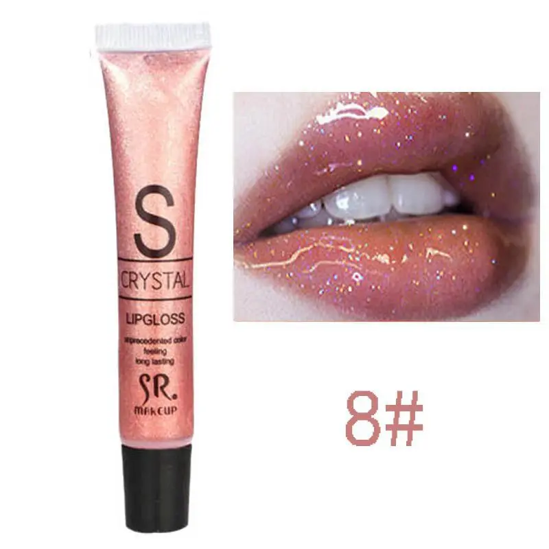8 Увлажнитель длительного действия блеск для губ Косметика питательный блестящая жидкая помада для губ Губная помада - Цвет: 8