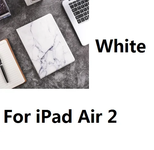 For iPad Air2 W Жесткий мраморный защитный чехол для iPad Air12 Mini12345 iPad234 iPad 9,7 дюймов Air Pro 10,5 iPad 10,2 - Цвет: For iPad Air2 W
