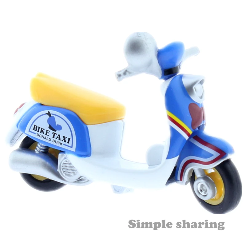 Takara Tomy Tomica набор моделей диснеевских мотоциклов ChimChim Дональд Дак велосипед такси