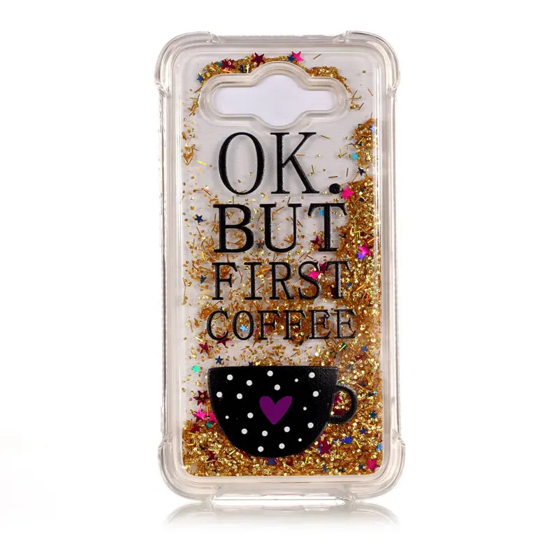 New For Huawei Y3(2017) Phone Case Dynamic Glitter Luxury Unicorn Liquid Quicksand Soft Silicone Back Cover for Y3 2017 |