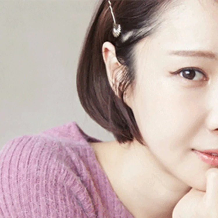 Женские украшения для волос в Корейском стиле шпилька с ракушками и кристаллами