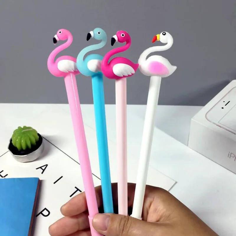 1pc random Мультяшная Милая гелевая ручка канцлерии классная ручка водопроводная ручка для подписи для студента офиса школы поставки канцелярские материалы escolar - Цвет: 1pc random