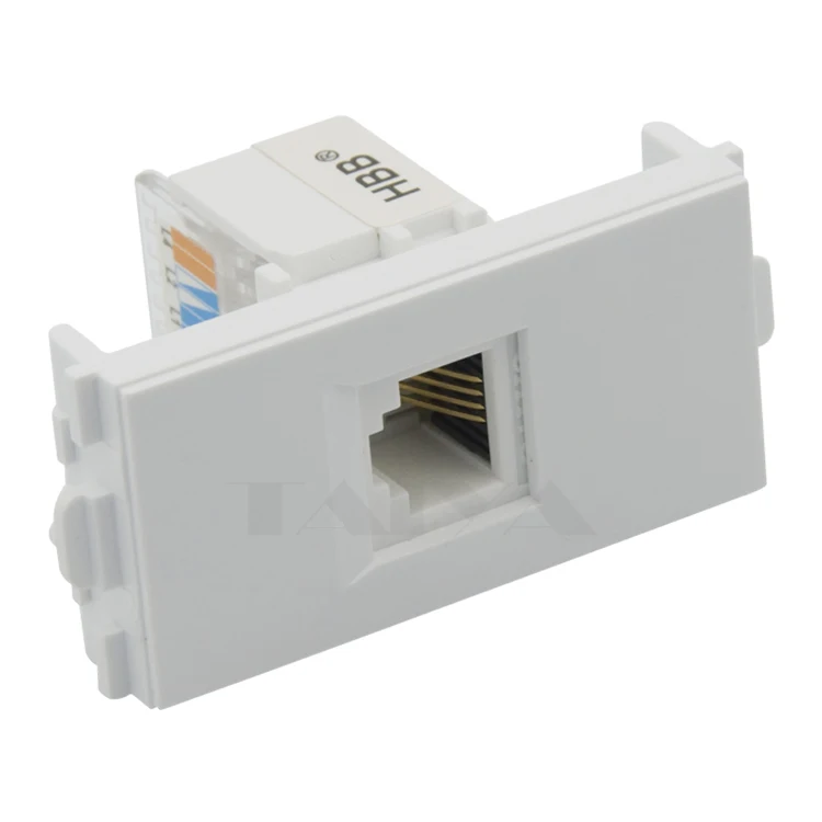 Настенная пластина RJ11 Телефонная настенная соединитель Бесплатные