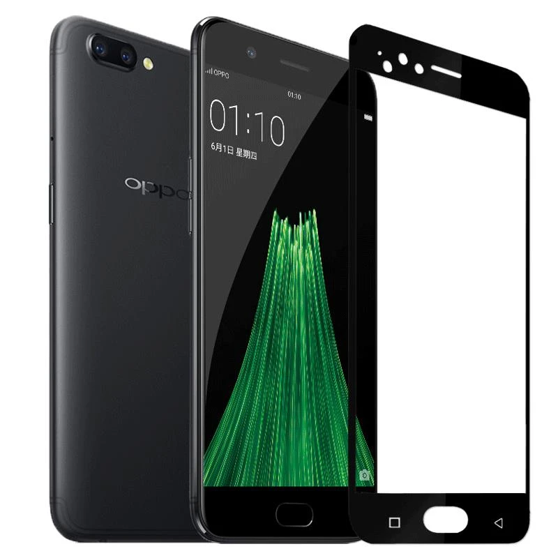 5D изогнутое полноклеевое закаленное стекло для OPPO R11 R9S R11S Plus R15 F5 F7 F9 Pro A5 полное покрытие Премиум протектор экрана стекло