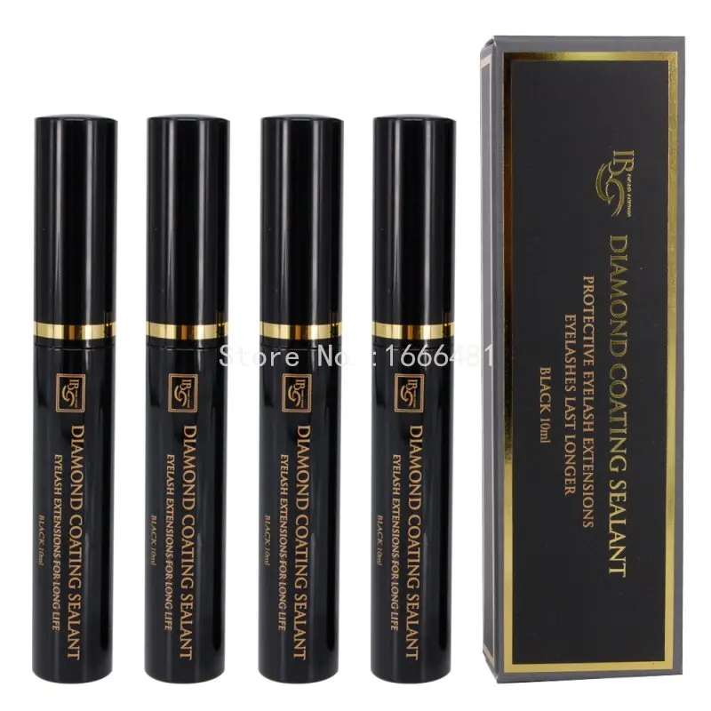 

5pcs/lot Eyelash Coating Sealant Eyelash Tool 10ml Clear Black Color Free Shipping