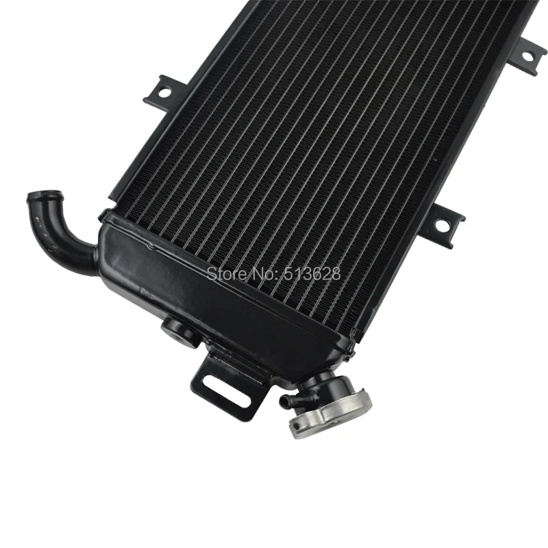 Алюминиевый двигатель водяное охлаждение Aftermarket мотоцикл радиатор для Kawasaki ER6N ER6F Ninja 650R 2006 2007 2008