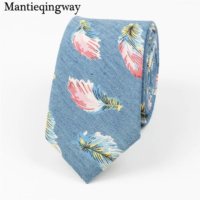 Mantieqingway 6-6,5 см хлопковый галстук для мужчин и женщин обтягивающий Свадебный Цветочный галстук галстуки-бабочки аксессуары Faashion Повседневная Шея галстук тонкий Gravatas