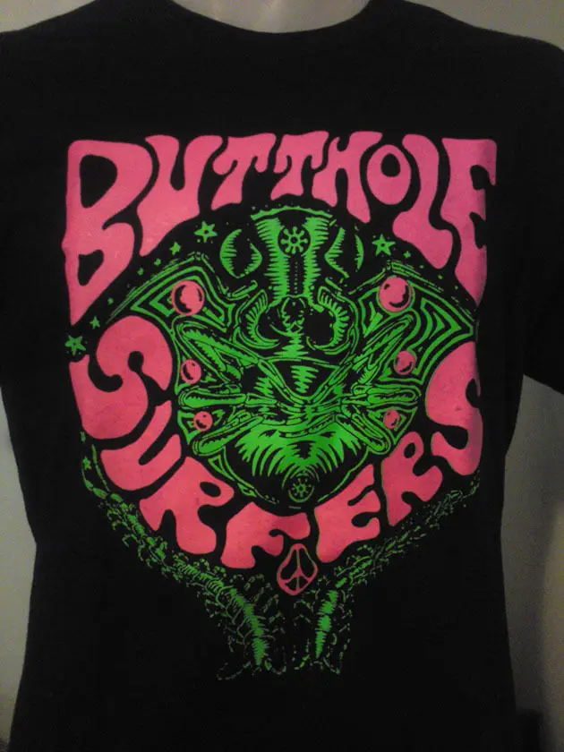 Футболка buttole SURFERS FLY gibby haynes melvins killdozer TERMINAL CHEESECAKE Удобная футболка Повседневная с