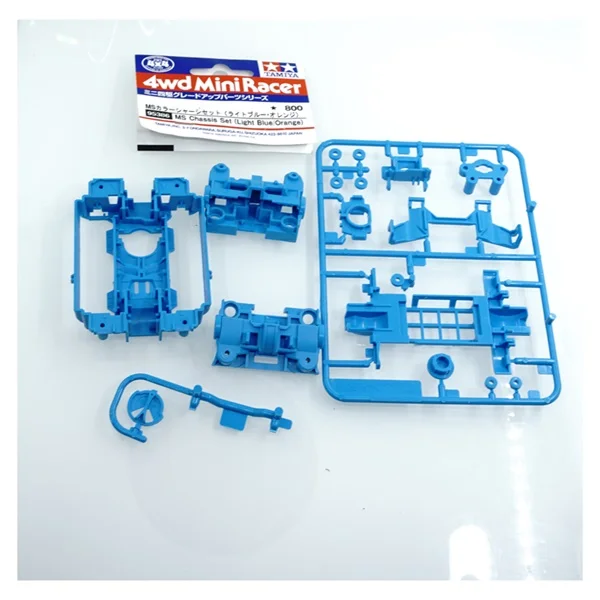 Оригинальная tamiya CNC MS MSL шасси 95235 95234 95246 Розовый Серебряный Фиолетовый с зеленым оранжевым красным для tamiya мини 4wd гоночных автомобилей