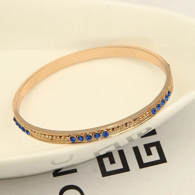 Модный Браслет Стразы ручной работы из цинкового сплава женские модели для детей