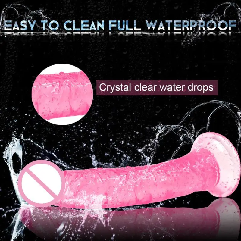 Реалистичный фаллоимитатор высокого качества с присоской Мужской