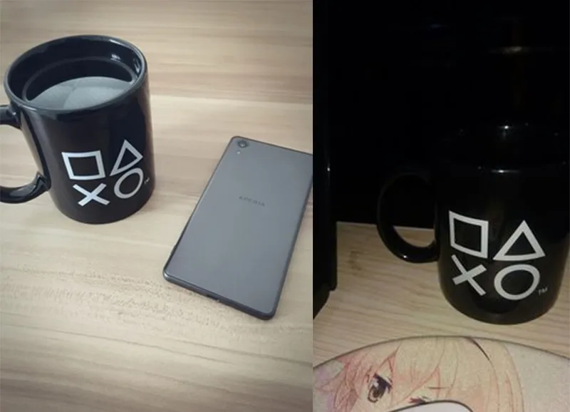 1 шт PS4 игра SONY playstation Кружка Керамическая аниме модель игра чашка Ограниченная Коллекция игрушек для подарков