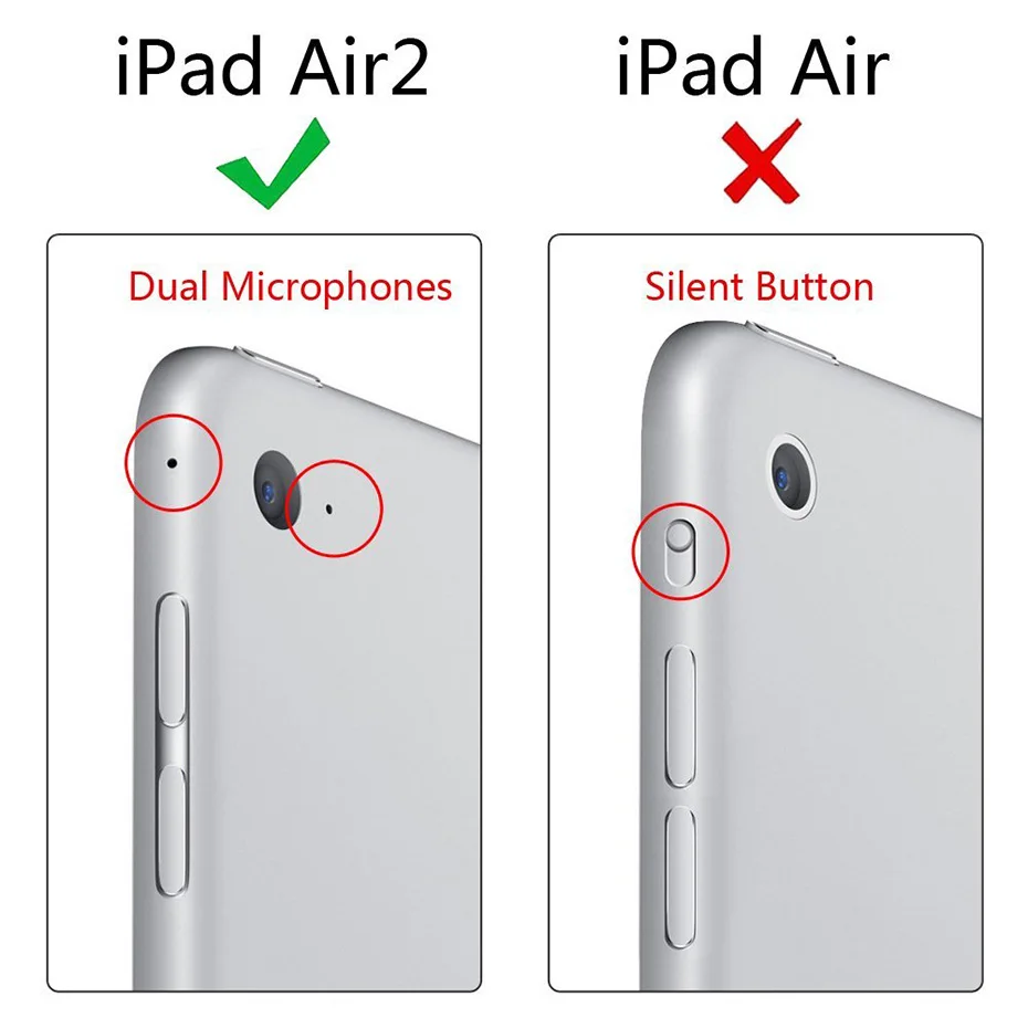 Полный противоударный чехол для Apple iPad Air 2 9 7 дюймов роскошный силиконовый